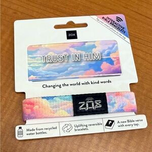 ZOX Interactive Bible Verse Bracelet Trust in Him